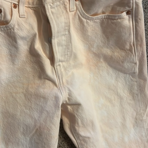 Levi’s Wedgie marbled peach sz 28 - Picture 2 of 4